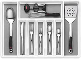 Check spelling or type a new query. Amazon Com White Flatware Organizers Cabinet Drawer Organization Home Kitchen