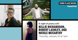 A Night of Poetry with Kellie Richardson, Robert Lashley, and Nicole  McCarthy