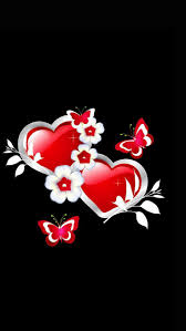 Black And White Heart Background Designs Red And White Hearts And Butterflies Heart Heart Wallpaper Valentines Wallpaper Butterfly Wallpaper