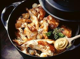 Geschmortes Kaninchen Rezept Rezepte Lebensmittel Essen Schmoren