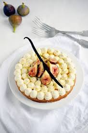 Fig Tart With Vanilla Honey Mascarpone Cream Feigenmarmelade Feigenkuchen Einfacher Nachtisch