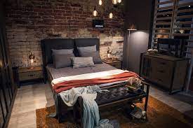 Delightful Upgrades 25 Creative Bedside Lighting Ideas Industrial Style Bedroom Industrial Bedroom Design Bedroom Styles
