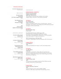 resume  michelle budge // creative