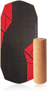 JUCKER HAWAII Balanceboard Set med kork för surfing och skridsko