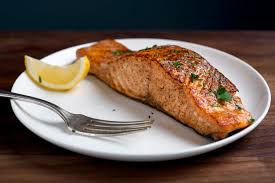 Garnish with lemon slices and parsley; How To Cook Salmon Nyt Cooking
