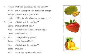 Materi fruits ini adalah bagian dari bahasa inggris yang paling dasar atau basic, biasanya diajarkan di sekolah dasar atau taman kanak kanak. Contoh Soal Ph4 Bahasa Inggris Kelas 3 Sd Mi Tema 8 Fruits Semester 2