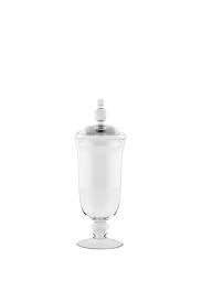 Purchase in bulk for price discounts. Amazon Com Weddingstar Large Glass Apothecary Candy Jar Footed Vase With Lid Candy Dishes