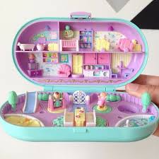 Image Of Bluebird Polly Pocket Vintage Babysitting Stamper Set Polly Pocket Enfance Vieux Jouets
