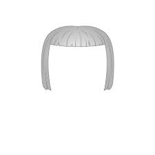 Female Hair Med7 Gray Front 01 Funko Womens Hairstyles Vinyl Figures