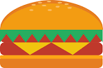 Image result for cheeseburger animated
