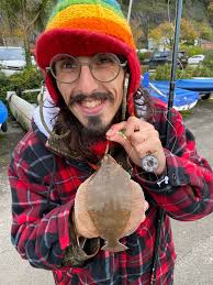 Nice bass today from knap point using bookies loop rig with small strips of  Mackrell.