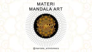 More images for pengertian zentangle art » Materi Mandala Art Pengertian Seni Mandala Youtube