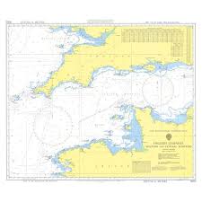 Admiralty Chart 5053 English Channel Western Central Portions Instructional Chart