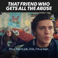 Shoutout to those friends who take it like a champ! Via All 4