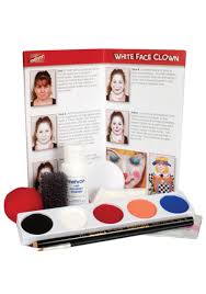 clic clown costume makeup kit all