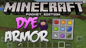 Official minecraft pages ▪ minecraft homepage ▪ mojang help and support and contact ▪ mojang bug tracker and subreddit ▪ minecraft feedback site ▪ i'm trying to create a type of battle minigame and i want to set up a command block that gives you dyed leather armor and equip it. Dye Armor In Mcpe Minecraft Pocket Edition 0 14 0 Update Colored Leather Armour In Minecraft Pe Youtube