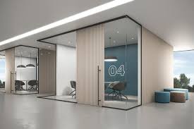 Lignea Interior Glass Wall System Black In 2020 Modern Office Design Showroom Interior Design Office Interior Design