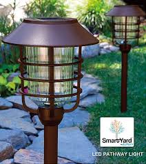 Smartyard Led Solar Pathway Lights 8 Ct Solar Pathway Lights Flagpole Lighting Outdoor Solar Lights
