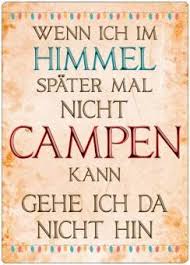 Dekoschild Im Himmel Campen Dekoschilder Himmel