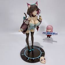 Mauve Yaman Anime Figure Sexy Cat Ear Chocolate Girls Lolita Action Figures  Hentai Clothing Removable Figurines Model Toy Gifts - AliExpress