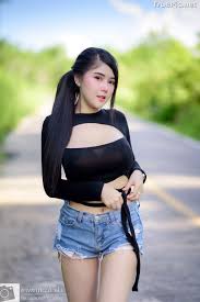 Kanyanat puchaneeyakul new video #shorts. Thailand Model Kanyanat Puchaneeyakul Concept Black Pig