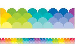 Pin By Rebeca Perez On Color In 2021 Classroom Decorations Bulletin Board Borders Rainbow Classroom Decor