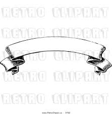 Banner Ribbon Vector Black And White Http Retroclipart Co 1024 Vector Clipart Of A Retro Arched Black And White Ribbon Banner By Prawny Vintage 5782 Clip Art Black And White Ribbon Ribbon Banner