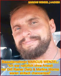 Rechtsanwälte Rainer Dietz und Martina Worms scheitern gegen Bauunternehmer Marcus  Wenzel Aachen vor Gericht