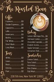 3 510 Coffee Menu Customizable Design Templates Postermywall Coffee Shop Menu Cafe Menu Design Coffee Menu Design
