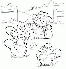 30 Free Farm Coloring Pages Printable