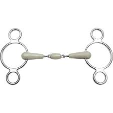 Filet Feeling 3 Anneaux Flexi Double Brisure Mors Reglables Pessoa Padd