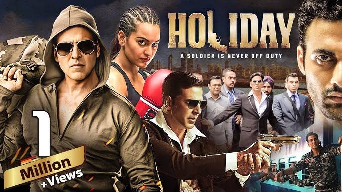Holiday - A Soldier is Never Off Duty - Action Thriller Hindi Movie |  Akshay Kumar & Sonakshi Sinha