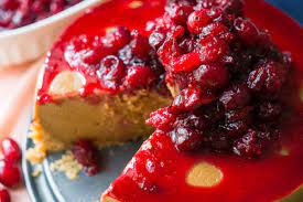 My 6 inch cheesecake recipe is a creamy dessert for two ideal for any occasion. Pressure Cooker Cranberry Molasses Cheesecake Kitschen Cat