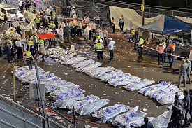 Israeli medical officials said friday that a stampede broke out during the jewish religious festival of lag baomer in the country's northern region, killing at least 44 and injuring at least 150. Lk6ljgnihybcrm