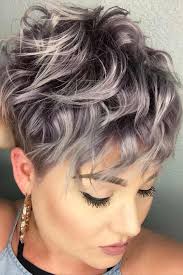 Choppy lob with chunky highlights scrunch up your choppy waves to make the most of your thick, textured hair. 90 Amazing Short Haircuts For Women In 2021 Lovehairstyles Com