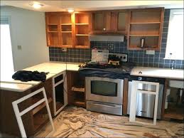 refinish cabinets cost kitchen amazing