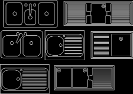 If you are a fabricator and have any.dwg or.dxf files of our sinks, please send them over to add to our collection. Sinks Kitchen Sinks In Autocad Download Cad Free 121 77 Kb Bibliocad