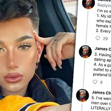 James Charles slams accusations he lists himself as "female"