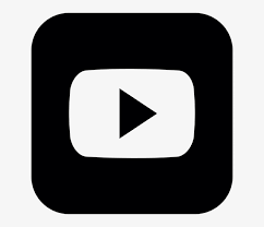 Black and white youtube icon. Square Vector Button Youtube Icon Black And White 626x626 Png Download Pngkit