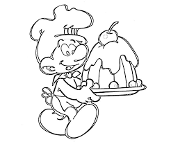 Download 204 baker coloring stock illustrations, vectors & clipart for free or amazingly low rates! 1 Baker Smurf Coloring Page Coloring Home