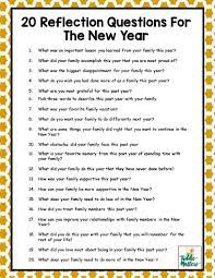 New Years Is The Time To Reflect And Set Goals For The Upcoming Year These Reflection Questions Will H Reflection Questions New Year S Eve Activities Newyear