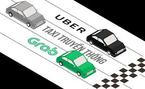 Image result for hinh anh taxi uber