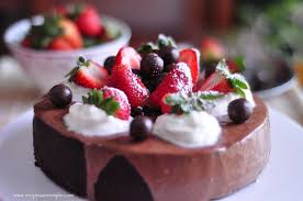 As its a chocolate sponge, i took out some of the flour, and added in cocoa powder. Moist Dark Chocolate Cake With Quick Decoration Recipes R Simple