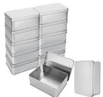 Amazon.com: RHBLME 12 Pack Tin Box, 4.9 x 3.6 x 1.8 Inches ...