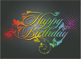 Happy Birthday In Multiple Gradient Colors Nice For Men S Birthdays In 2020 Happy Birthday Hd Happy Birthday New Images Happy Birthday Messages