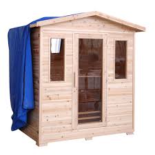 3.4 out of 5 stars 4. Sunraysaunas Sunray Saunas 3 Person Outdoor Bluetooth Compatible Far Infrared Sauna In Hemlock Reviews Wayfair