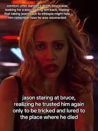 Jason Todd Reacts to Damian Death