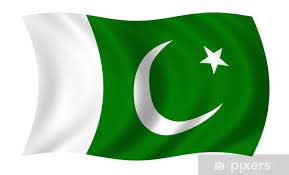 Die flagge pakistans zeigt ein grünes flaggentuch mit einem senkrechten weißen streifen am mast (1/4 der fahnenfläche). Fototapete Pakistan Flagge Pixers Wir Leben Um Zu Verandern