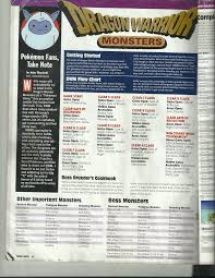 This page contains a list of cheats, codes, easter eggs, tips, and other secrets for dragon warrior monsters for game boy color.if you've discovered a cheat you'd like to add to the page, or have. The Museum Of Ardwick S Voyagers Other Assortments Old Dragon Warrior Monsters Magazine Dragon Quest Monsters