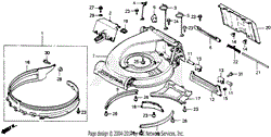 Fill your cart with color · returns made easy · under $10 Honda Hr214 Pxa 1 Lawn Mower Usa Vin Hr214 6000001 Parts Diagram For Hr214 Cutter Housing